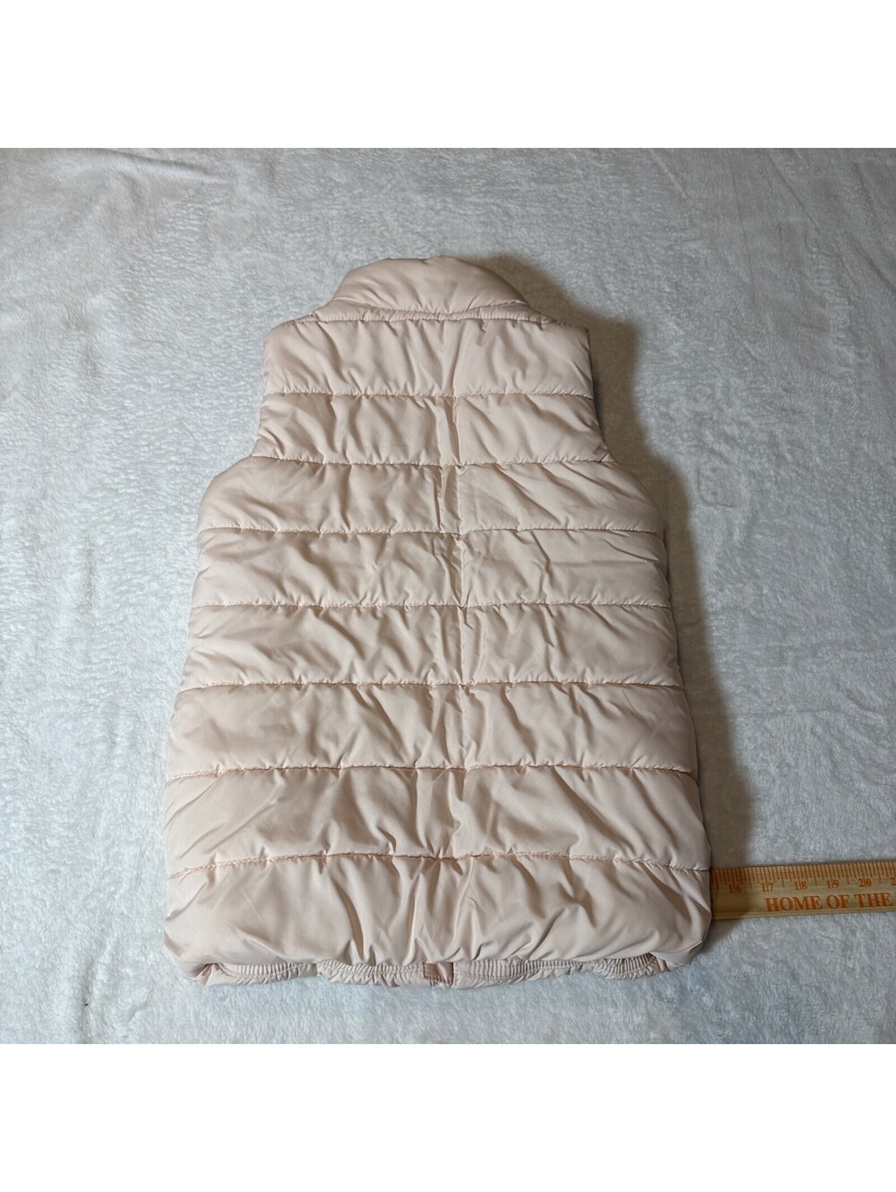 Puma Girl's Puffer Vest Size M 10-12  Pink (2155) - Picture 7 of 7